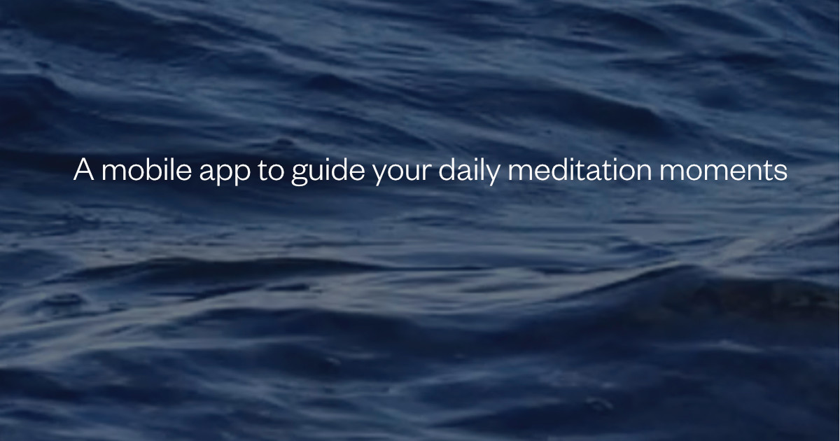 Quiet Space Meditation is live! 🙏